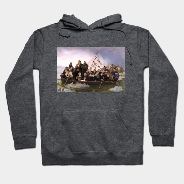 Battle of Red Bank New Jersey Hoodie by NotSoSilentBob420